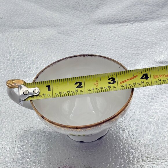 VTG Bone China Teacup‎ Saucer Set Gold Trim Pink Rose Romantic Floral High Tea - Picture 8 of 13